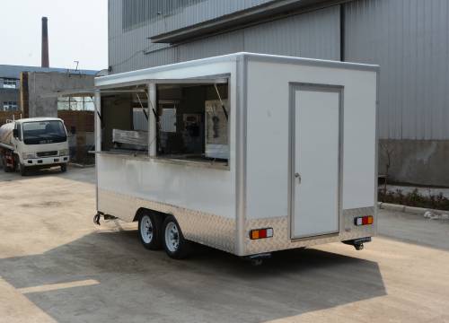 Burger food trailer